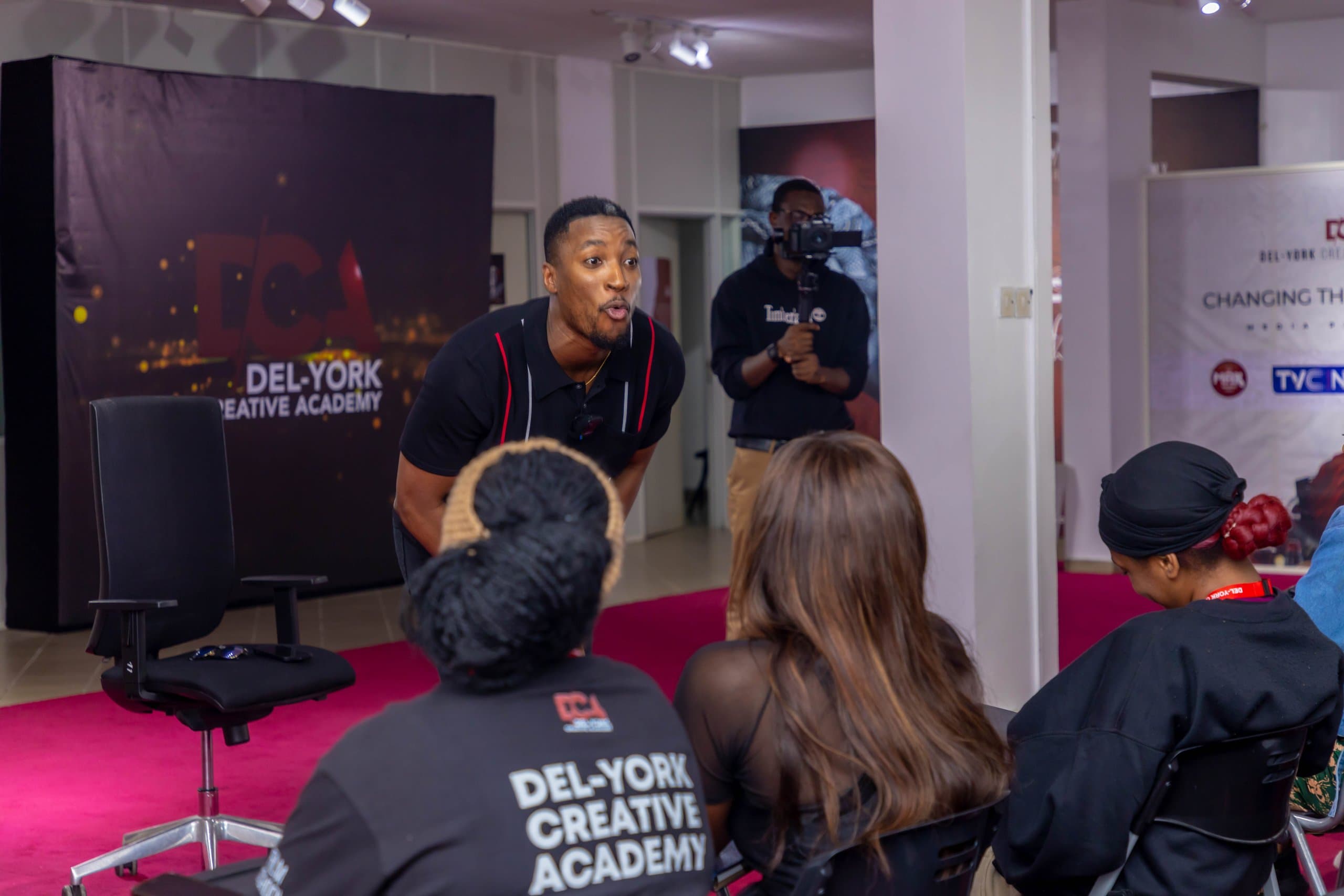 Akah Nnani Shares Gems At Del-York Creative Academy: Inspiring the Next Generation of Creatives!